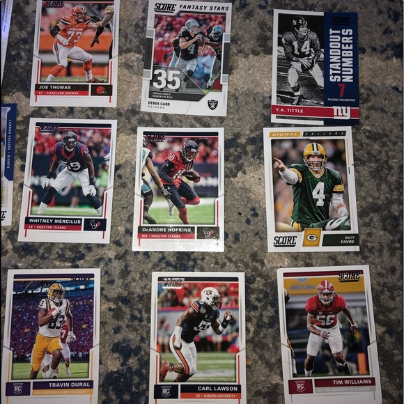 31 Score Football Cards Including 8 Rookie Cards - Picture 6 of 10